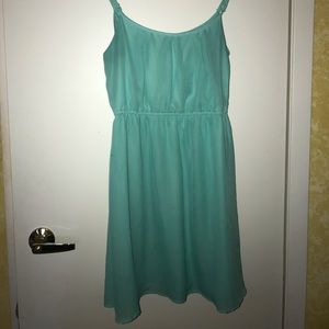 Green g21 casual dress